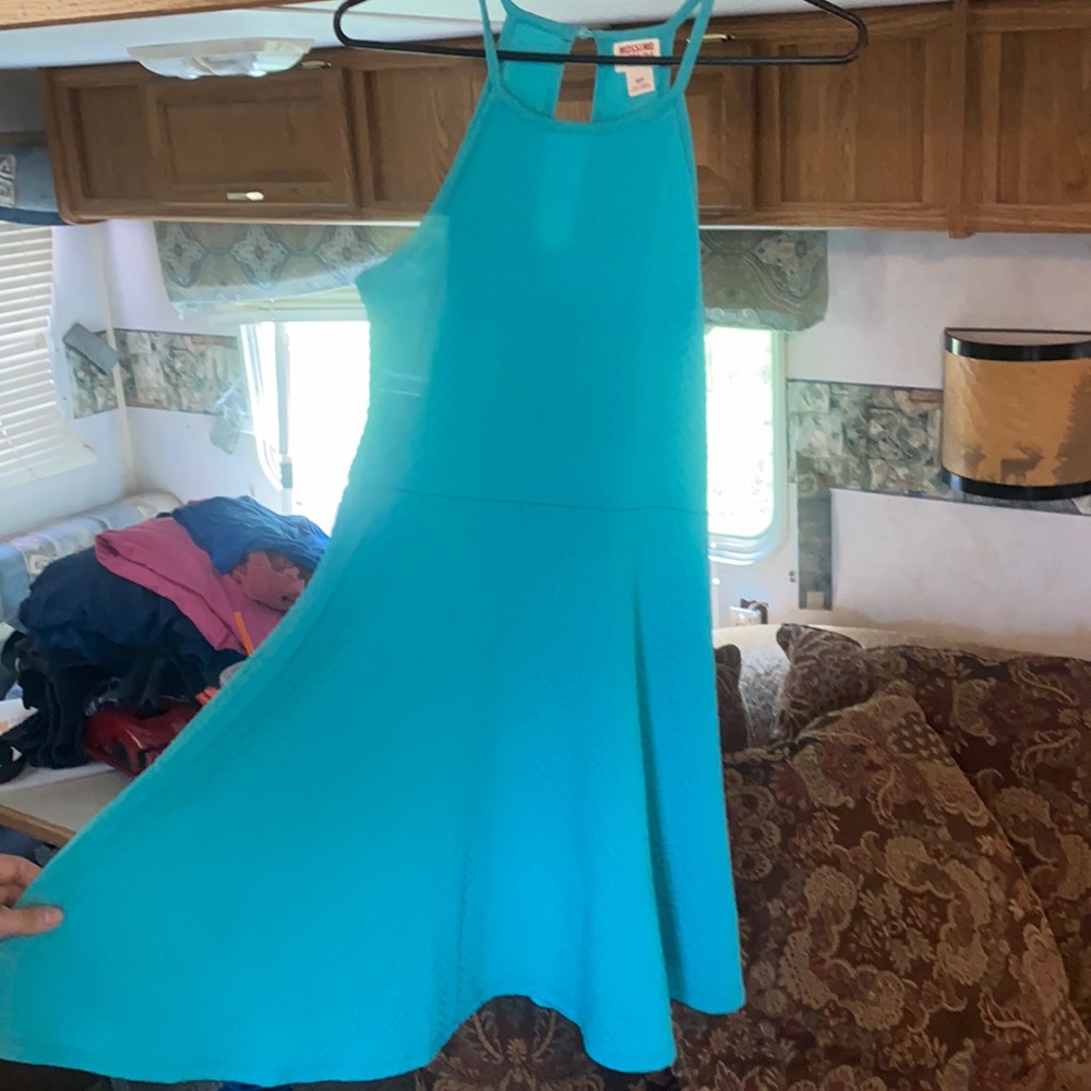 Teal dress